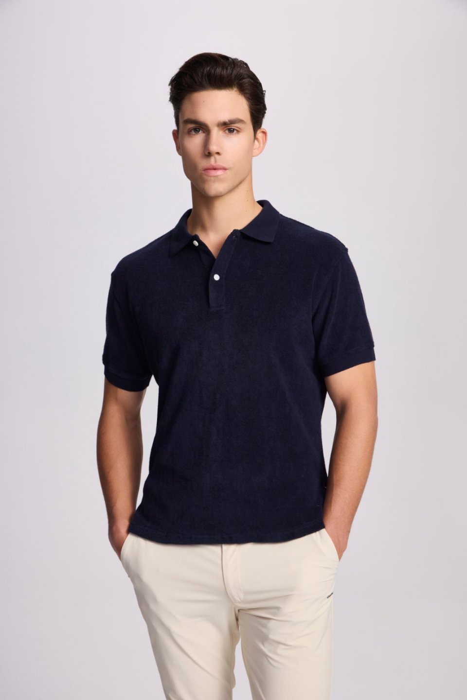 His First Terry Polo