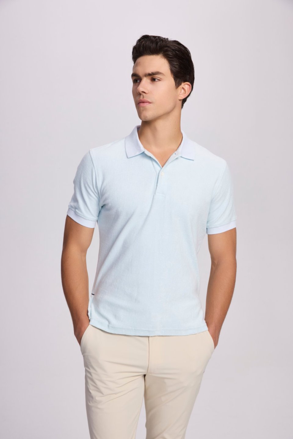 His First Terry Polo