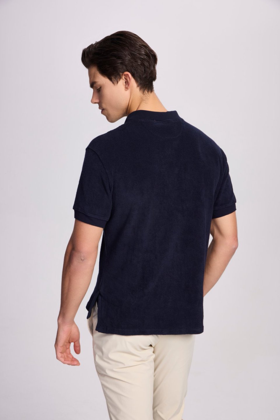 His First Terry Polo