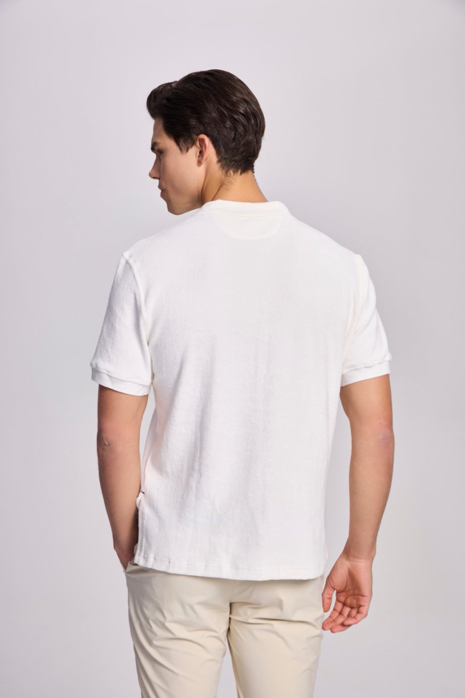 His First Terry Polo