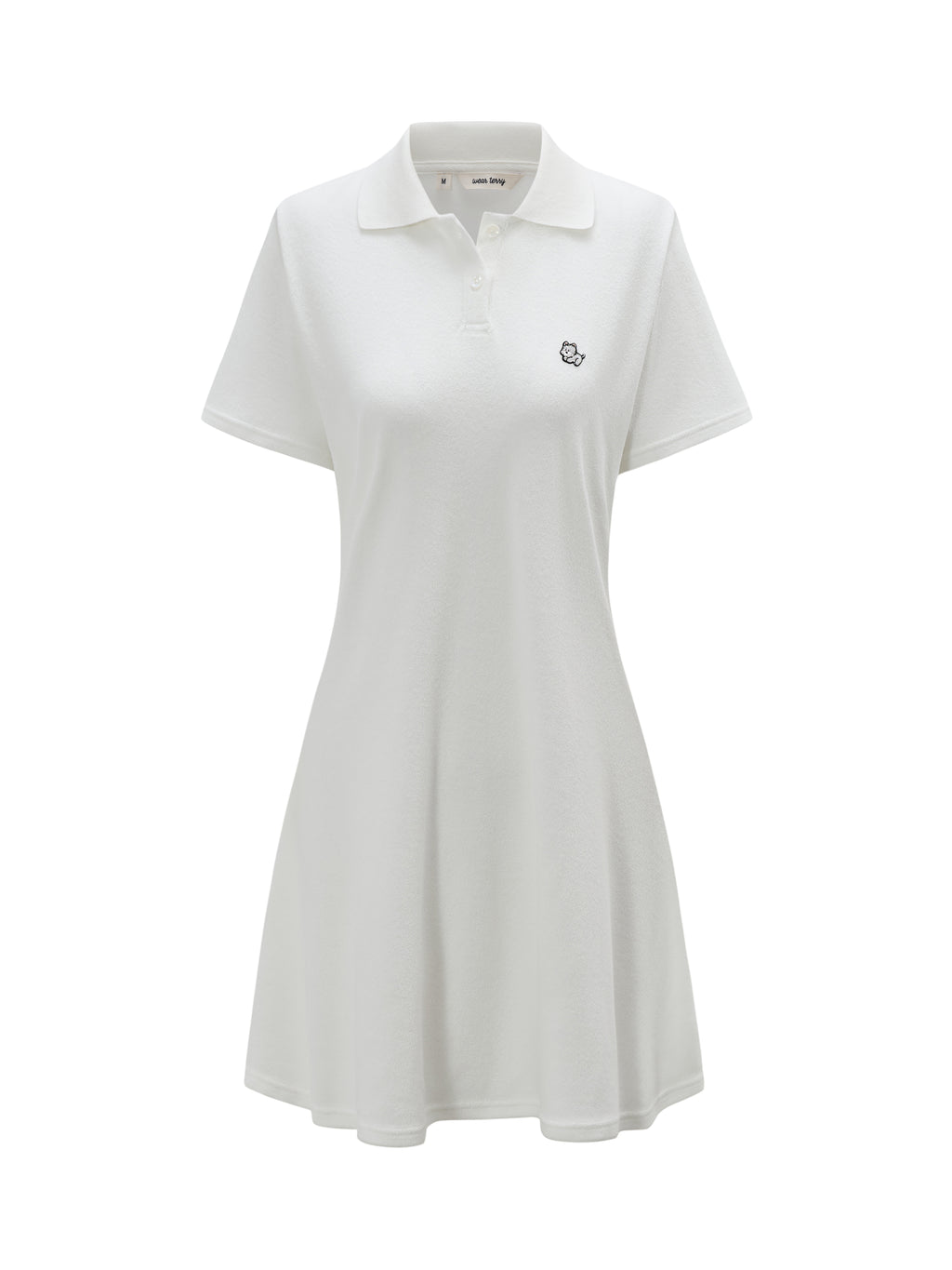“Deia” Terry Polo Dress