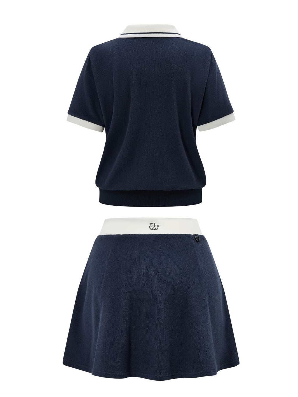 "Palma" Terry Polo & Skort Set