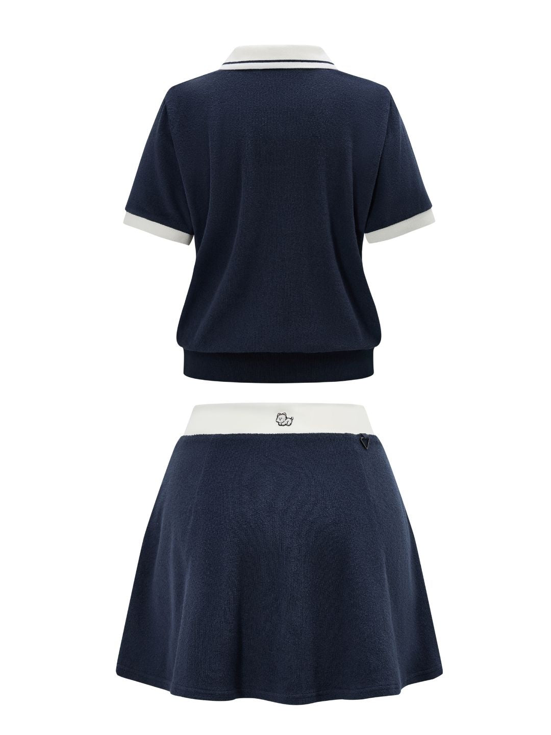 "Palma" Terry Polo & Skort Set