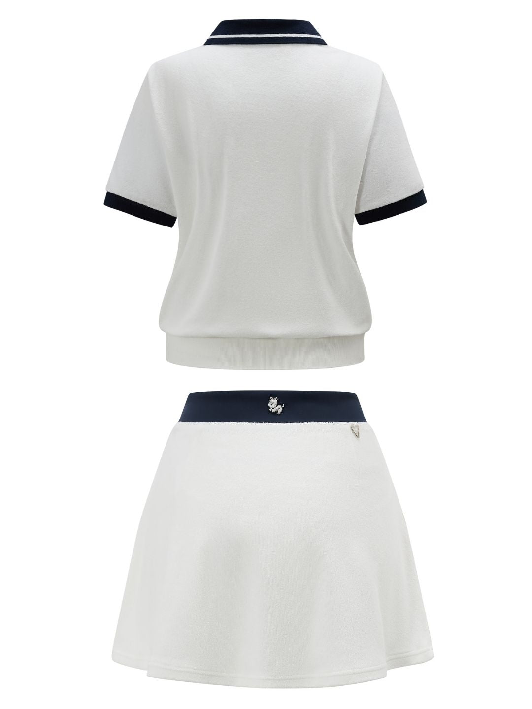 "Palma" Terry Polo & Skort Set