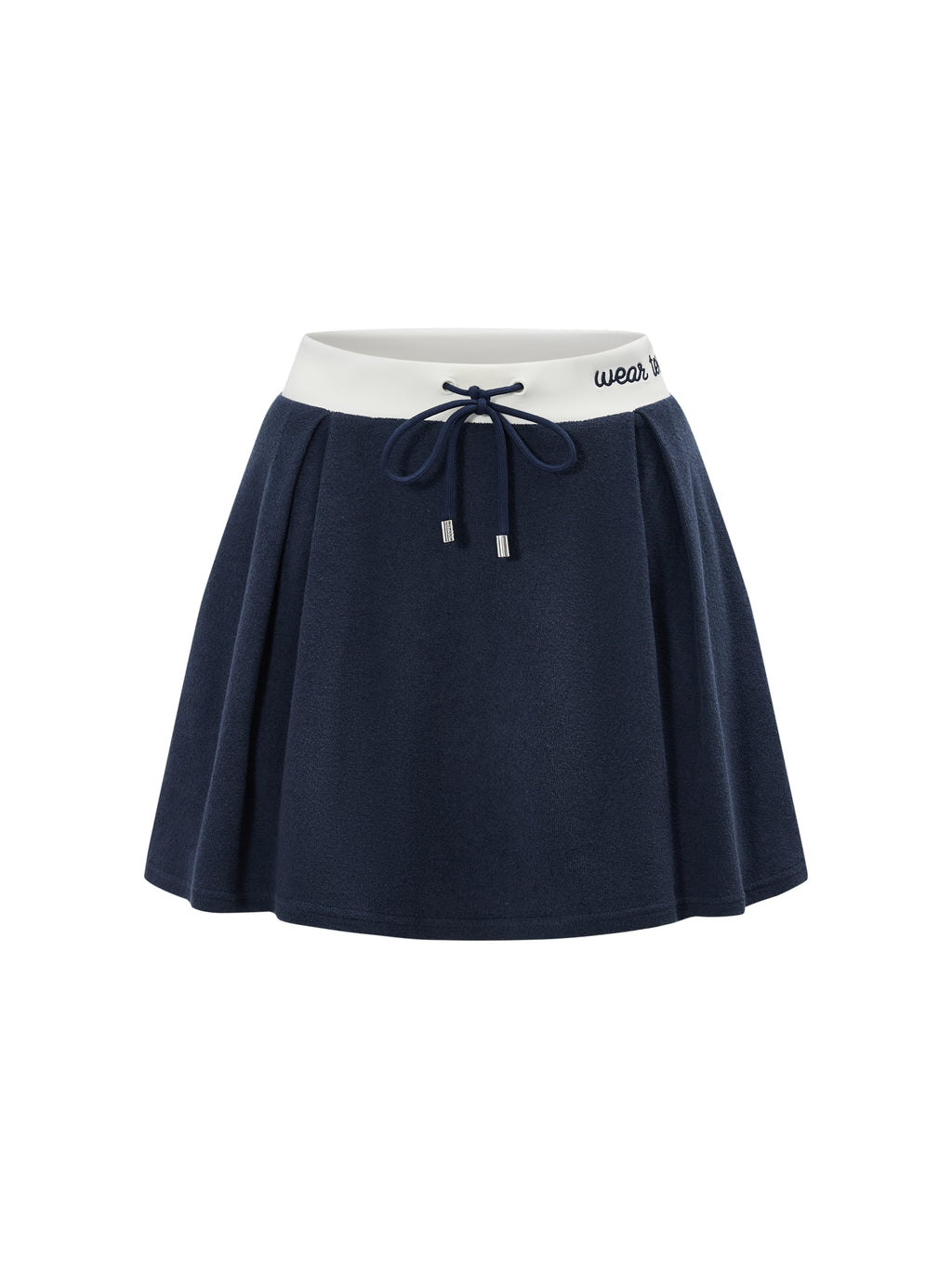"Palma" Pleated Terry Sport Dress
