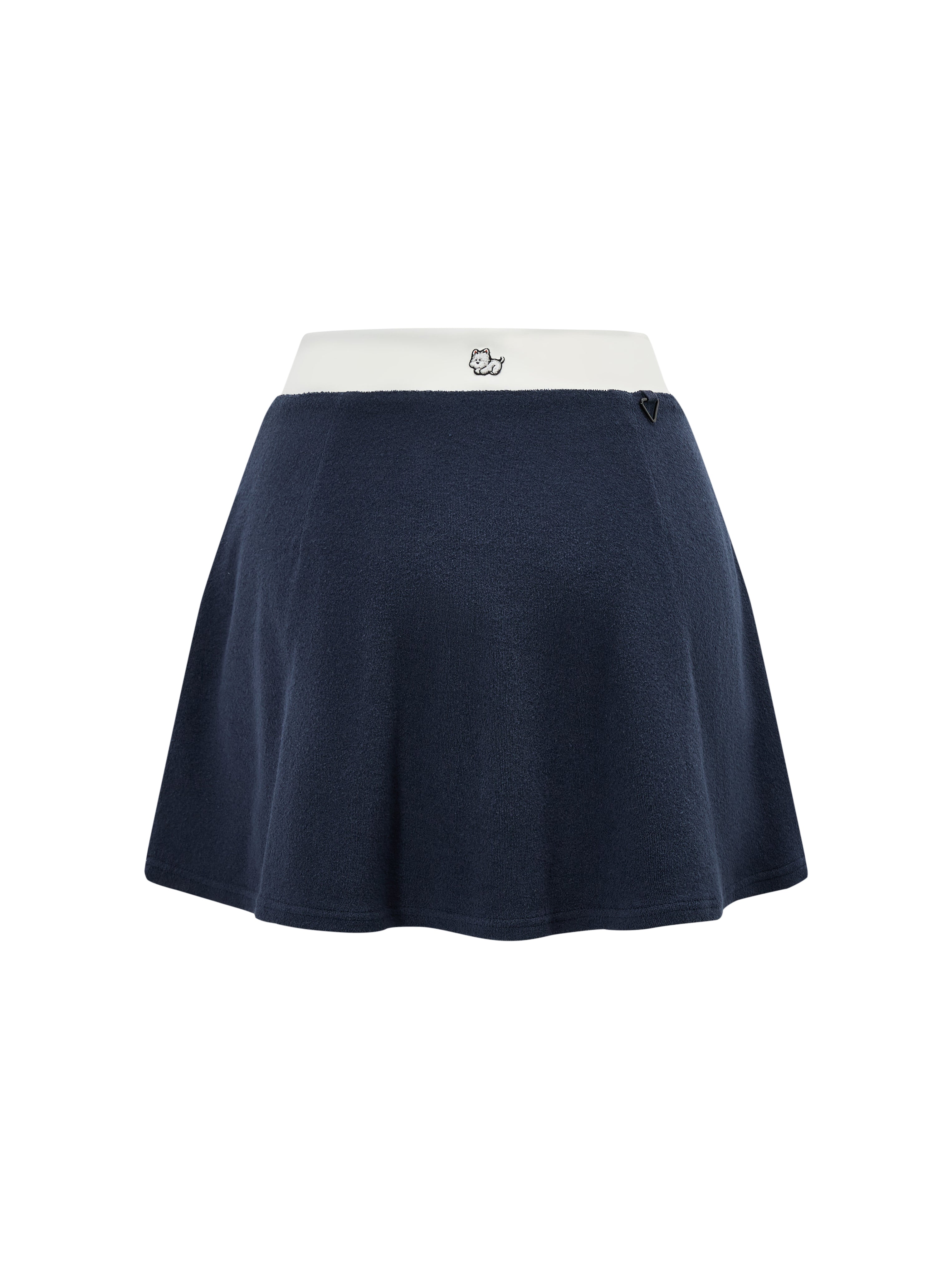 "Palma" Pleated Terry Sport Dress