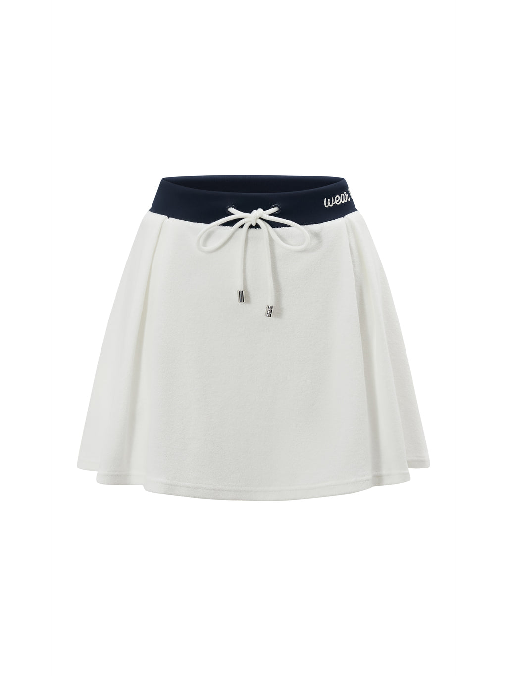 "Palma" Pleated Terry Sport Dress