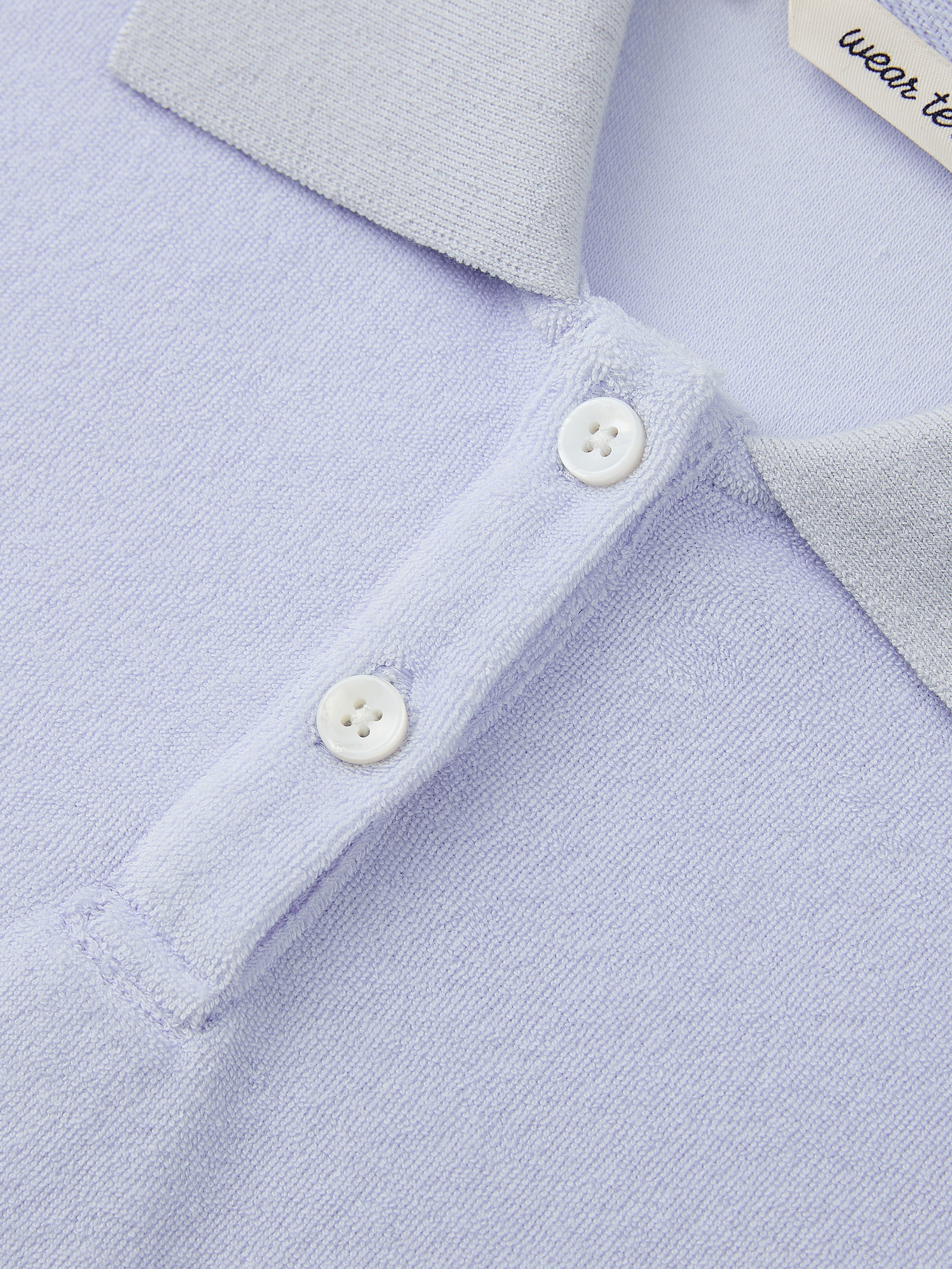 “Deia” Terry Polo Dress