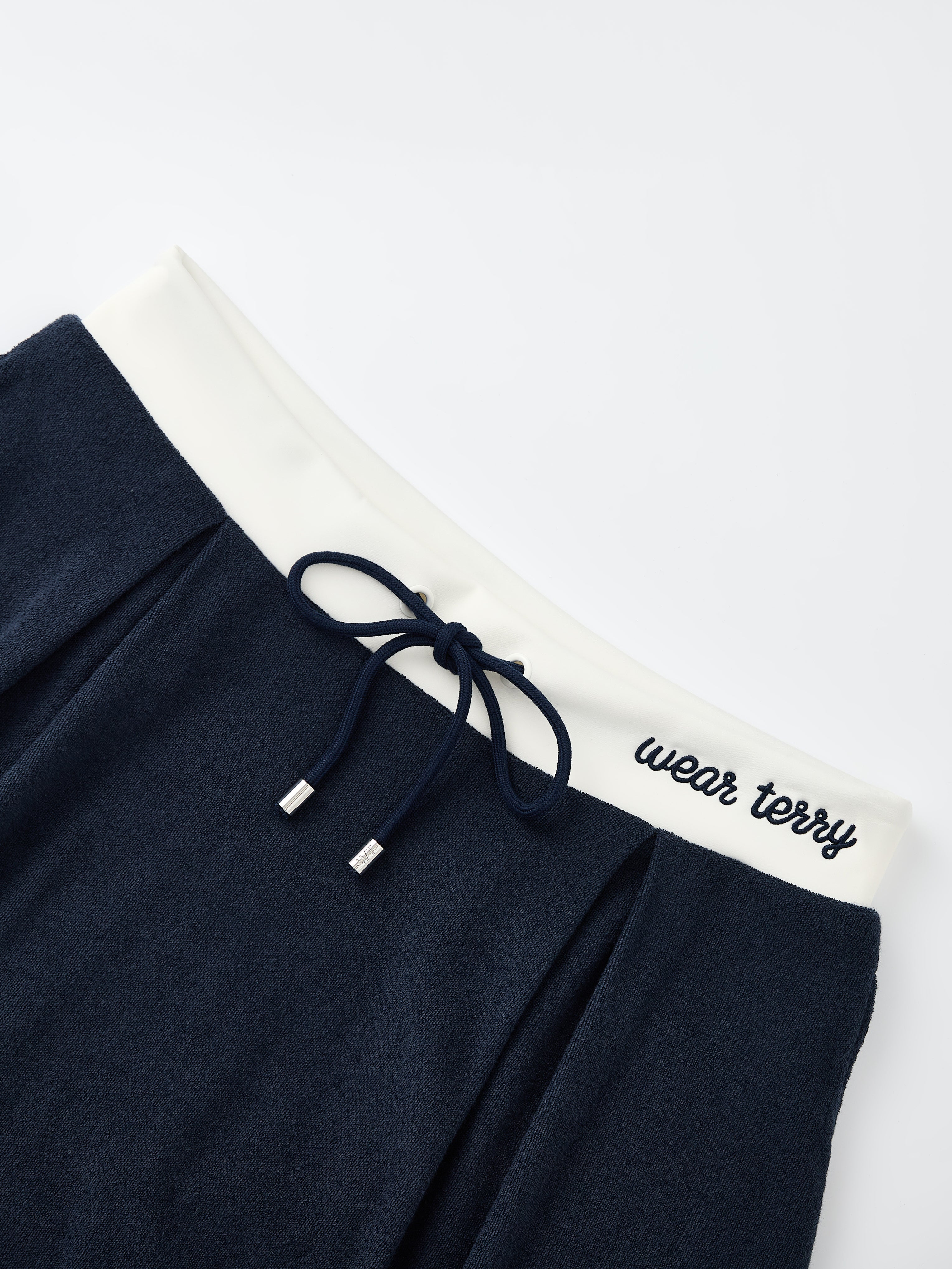 "Palma" Pleated Terry Sport Dress