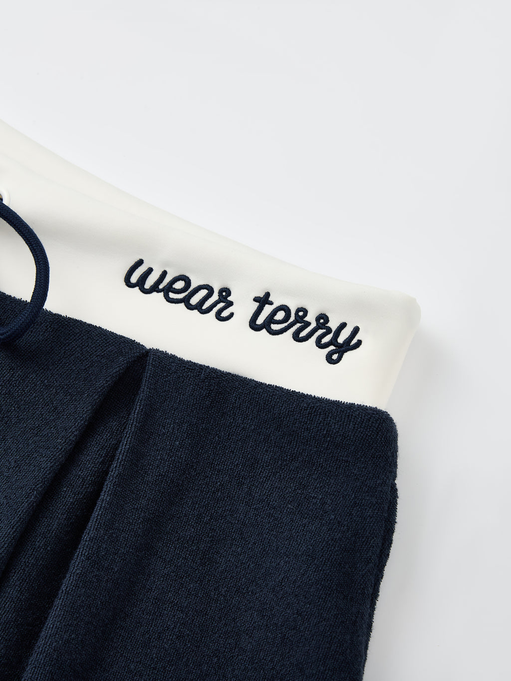 "Palma" Pleated Terry Sport Dress