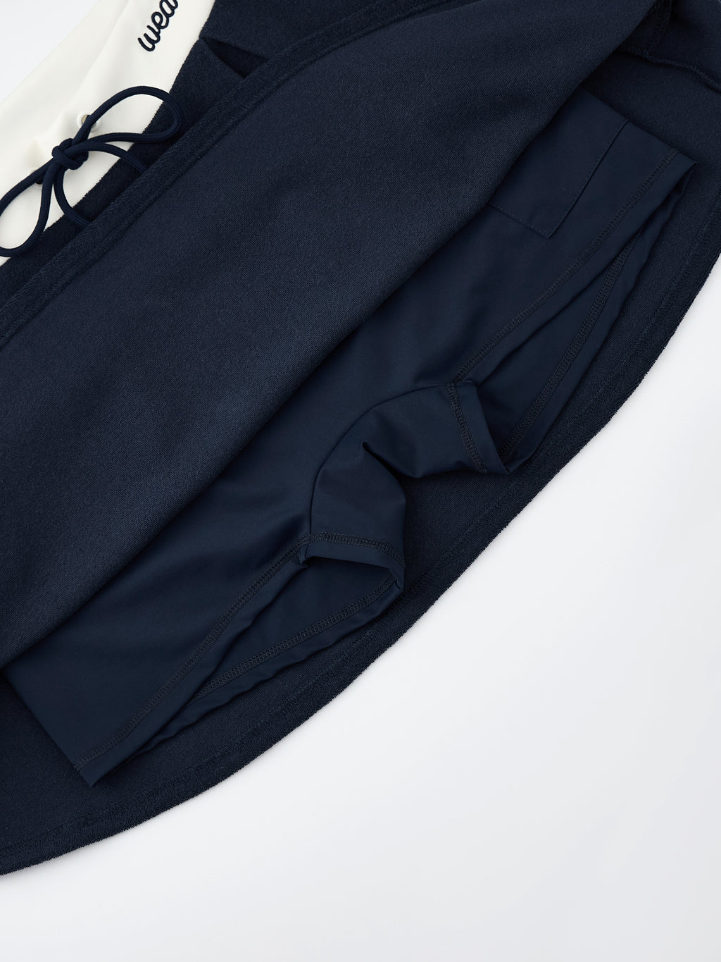 "Palma" Pleated Terry Sport Dress