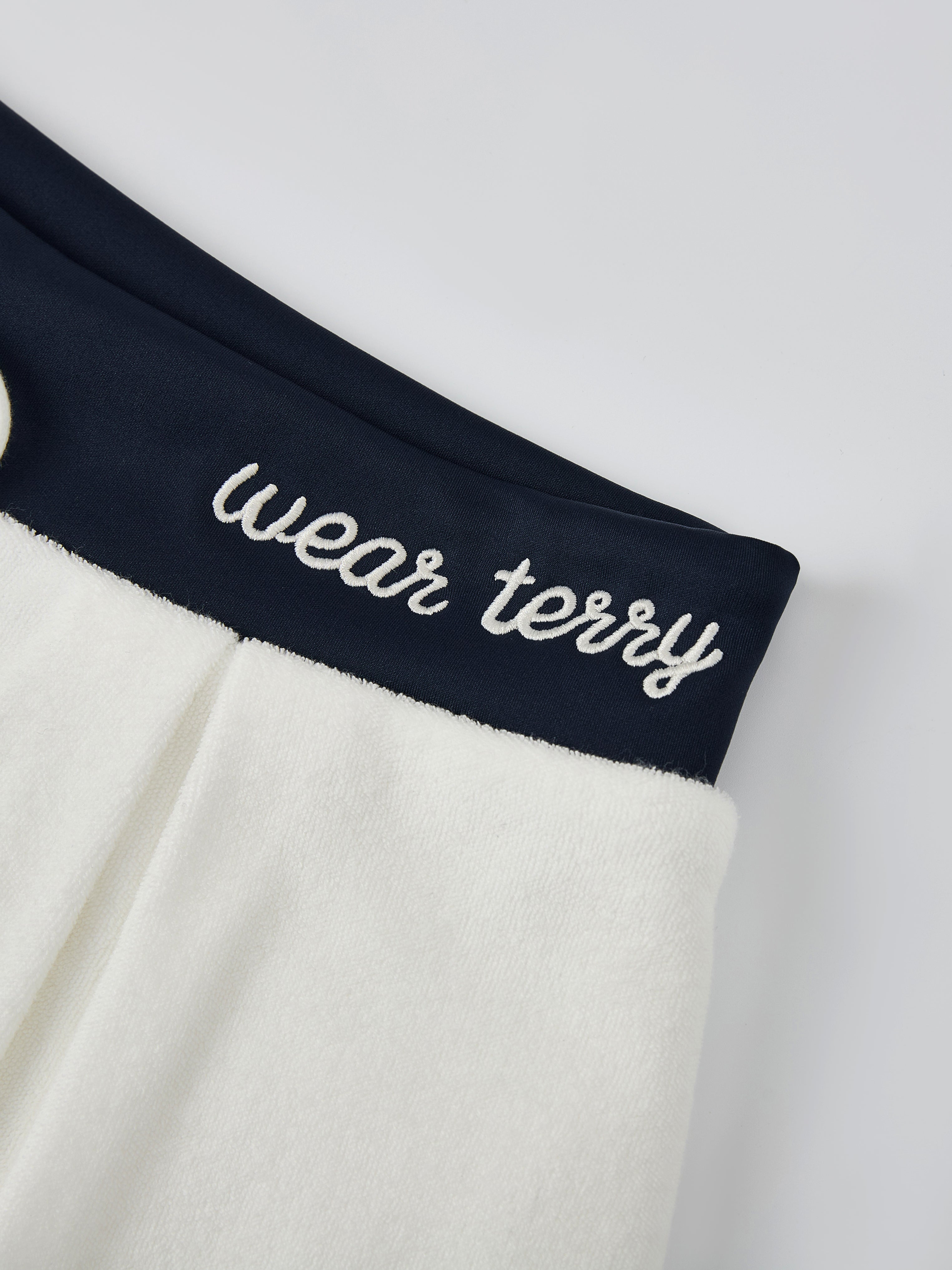 "Palma" Pleated Terry Sport Dress