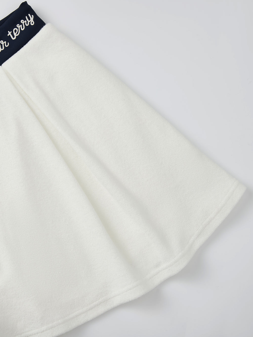 "Palma" Pleated Terry Sport Dress