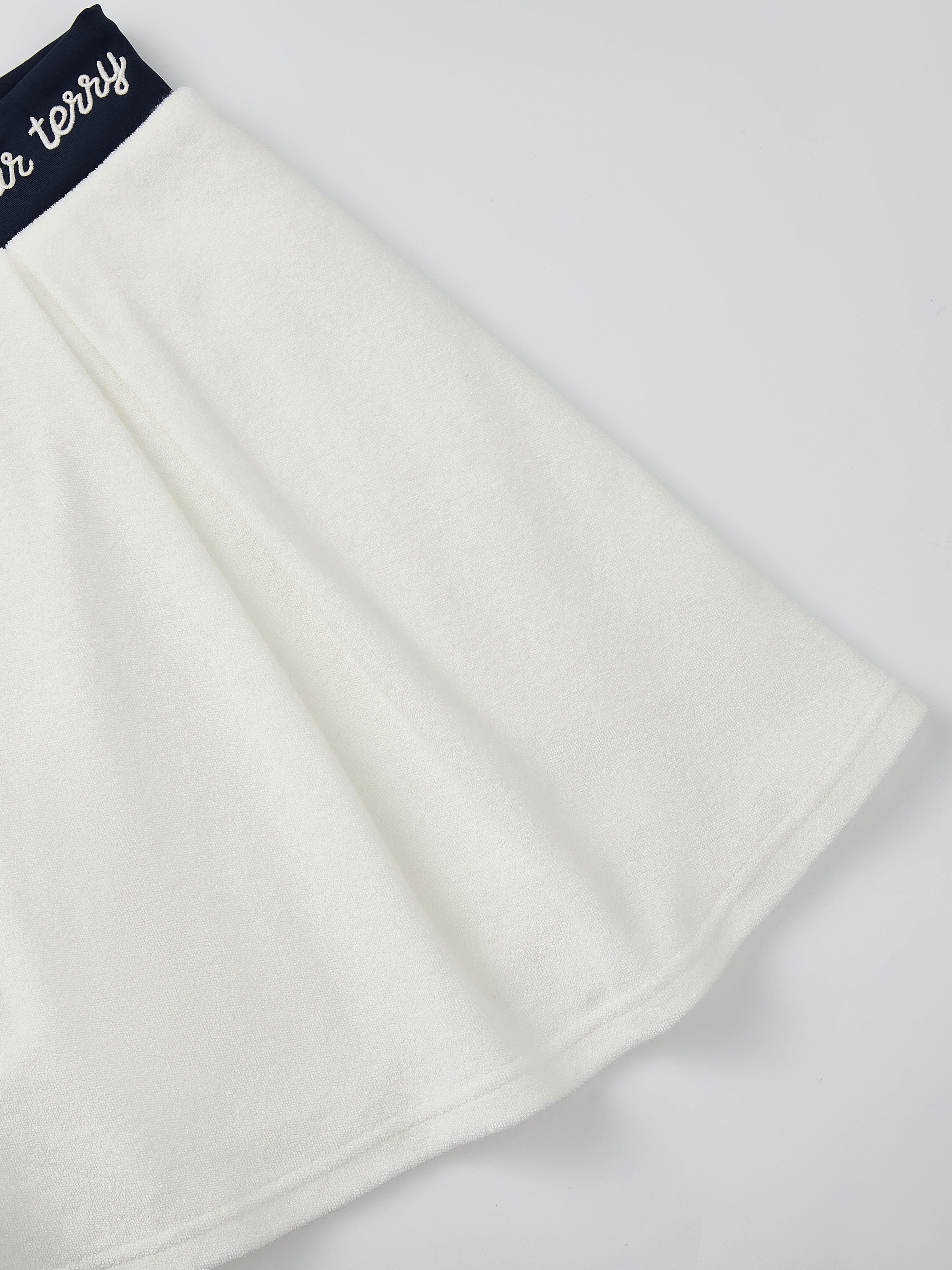 "Palma" Pleated Terry Sport Dress